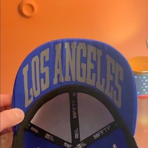 New era fitted hat it’s blue size 7 1/4